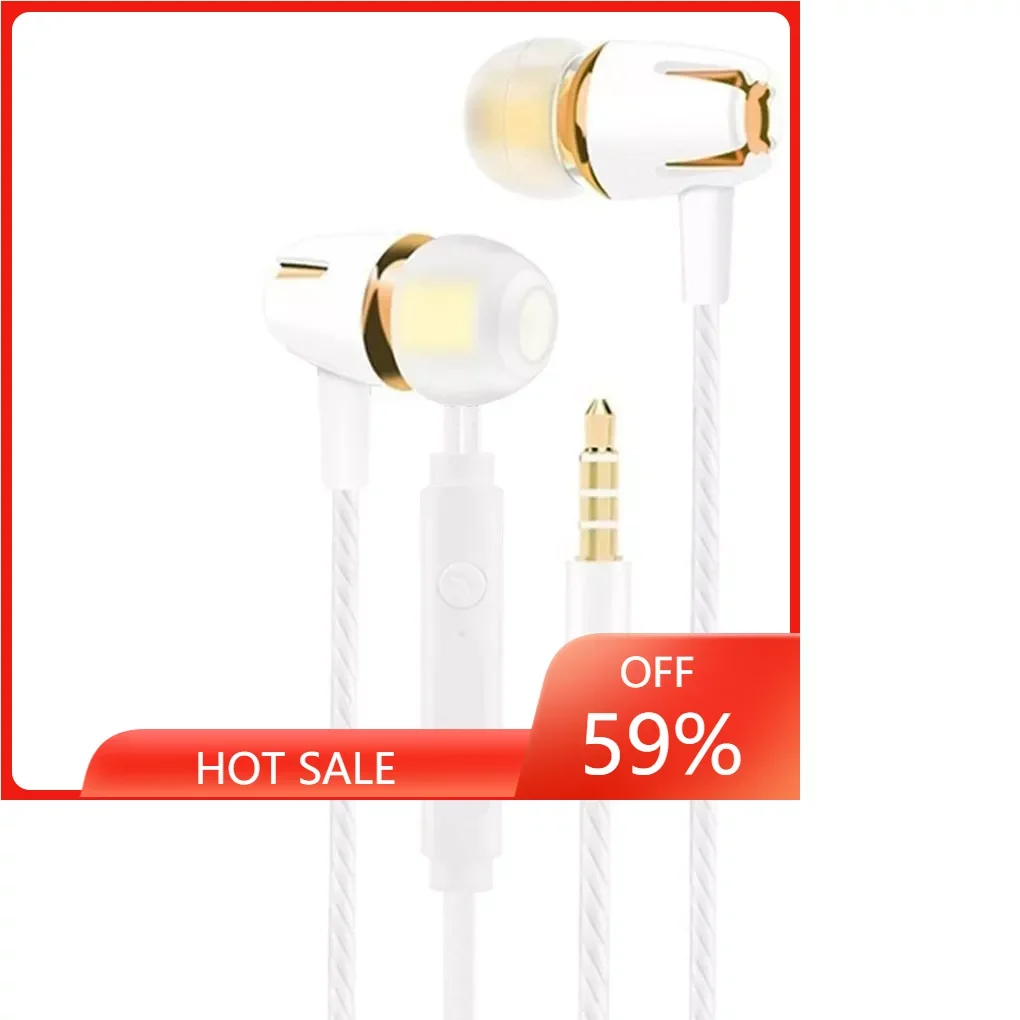 M18 Headphones Metal Bass Sound Running Sports Headphone Wiredn Ear Earplug Headset with Microphone For Android For IOS
M18 Headphones Metal Bass Sound Running Sports Headphone Wiredn Ear Earplug Headset with Microphone For Android For IOS
