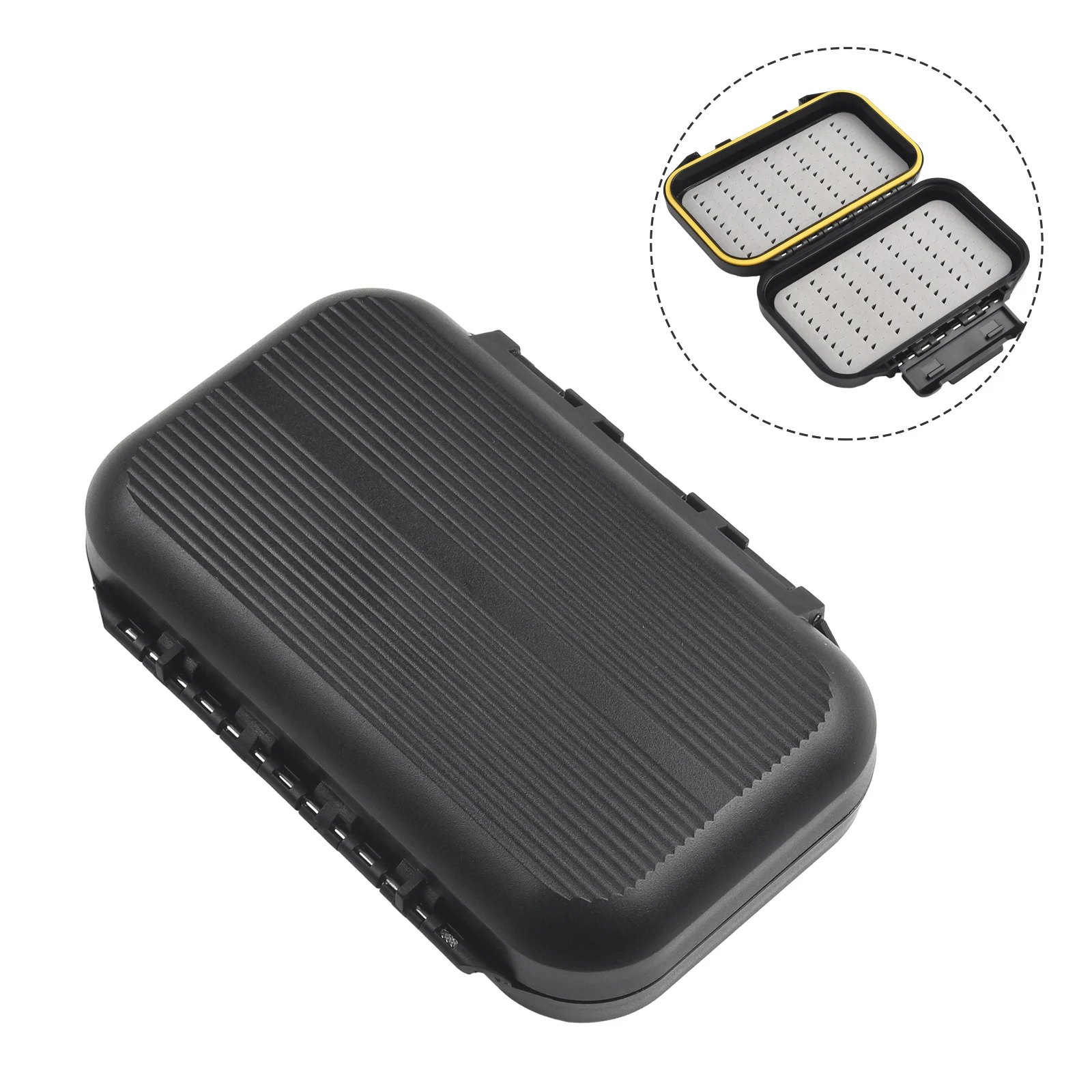 Fly Hook Storage Waterproof Box TackleBox Brand New Durable High Quality Mpact-resistan Durable Silicone Double-Sided
Fly Hook Storage Waterproof Box TackleBox Brand New Durable High Quality Mpact-resistan Durable Silicone Double-Sided