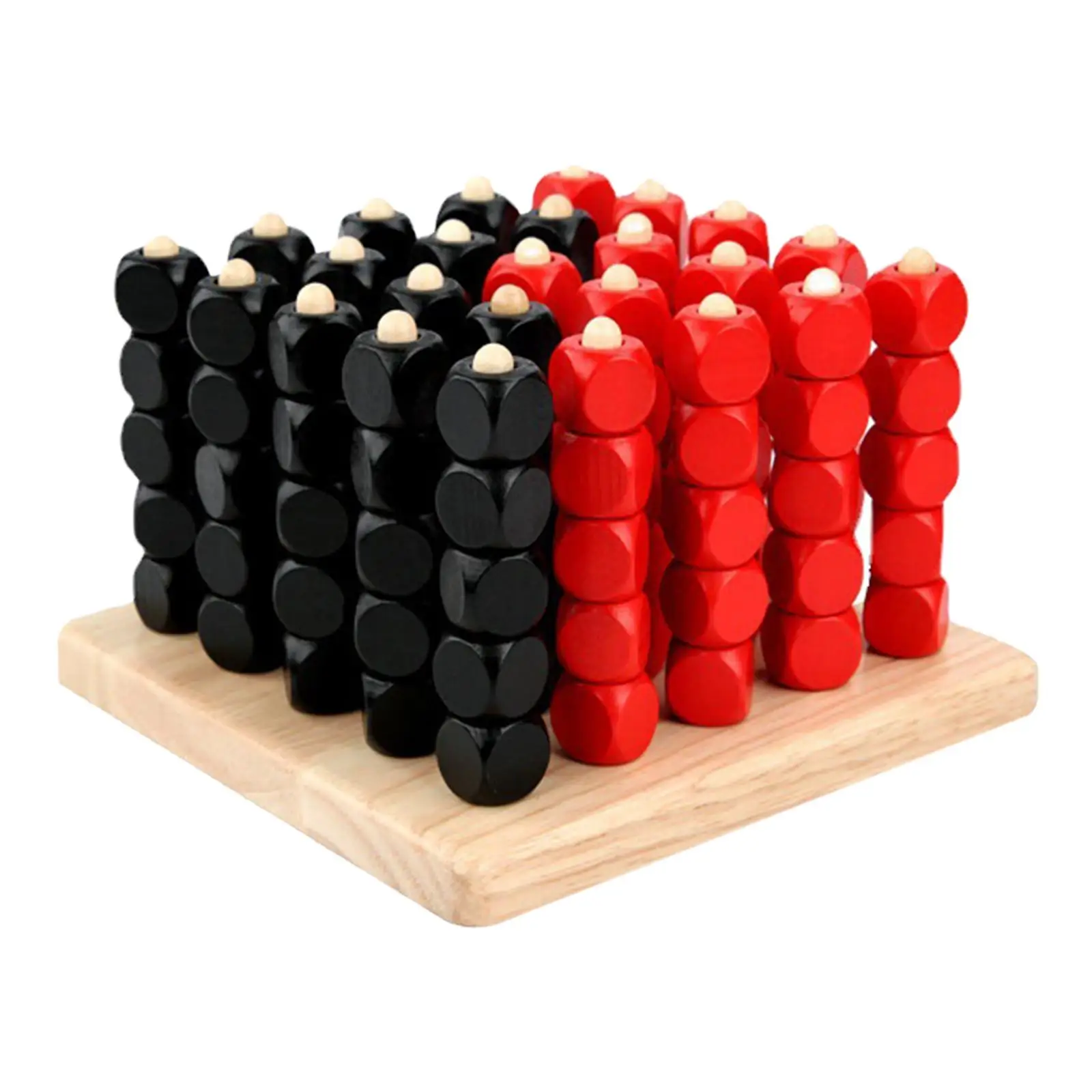 

Montessori Game Chess Row Toy Learning Educational Toy Wooden Strategy Game Memory Chess Game Toy Party Favors for Children
