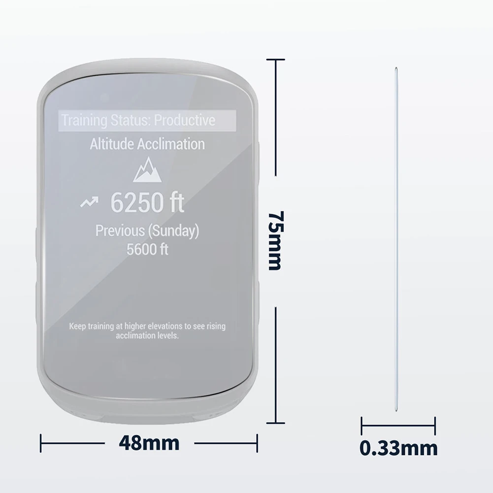 Bike Bicycle Computer Tempered Film Premium Screen Protector Film For Garmin Edge530/830 Screen Protector Film Cycling Accessory
Bike Bicycle Computer Tempered Film Premium Screen Protector Film For Garmin Edge530/830 Screen Protector Film Cycling Accessory