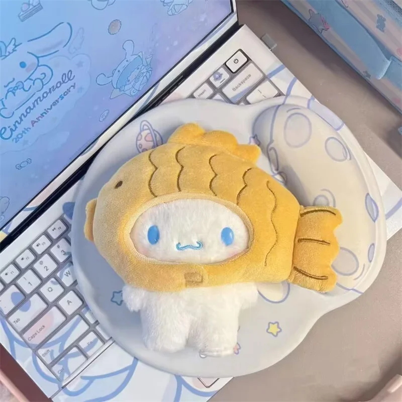 Kawaii Sanrio Plush Toys Anime Taiyaki Cinnamoroll Plushie Keychain Pendant Cartoon Stuffed Toy for Children Girls Birthday Gift 
Kawaii Sanrio Plush Toys Anime Taiyaki Cinnamoroll Plushie Keychain Pendant Cartoon Stuffed Toy for Children Girls Birthday Gift