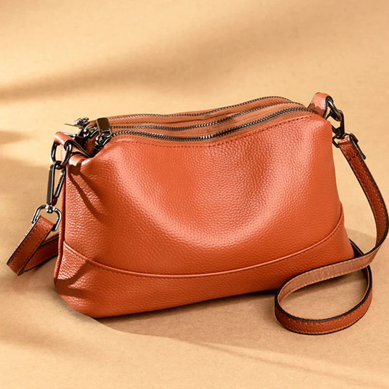 

Женские сумки из натуральной кожи, дизайнерские дамские сумочки на ремне, роскошный брендовый мессенджер из воловьей кожи