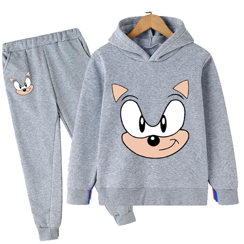 Child Clothing Outfit Children Clothes Sonic Suits Casual Sport Cotton Pullover Sweatshirt+Pants 2Pcs Sets Kid Tracksuits 4-14 T
Child Clothing Outfit Children Clothes Sonic Suits Casual Sport Cotton Pullover Sweatshirt+Pants 2Pcs Sets Kid Tracksuits 4-14 T