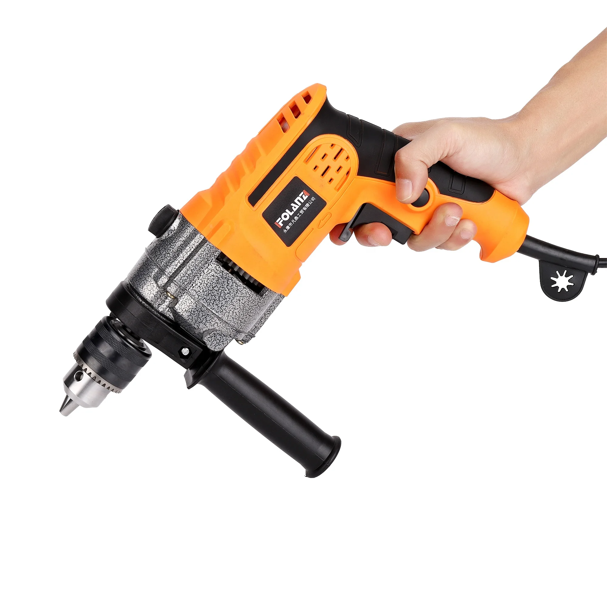 Hand electric drill 220V 1-13mm household impact drill wired plug-in multifunctional power tool
Hand electric drill 220V 1-13mm household impact drill wired plug-in multifunctional power tool