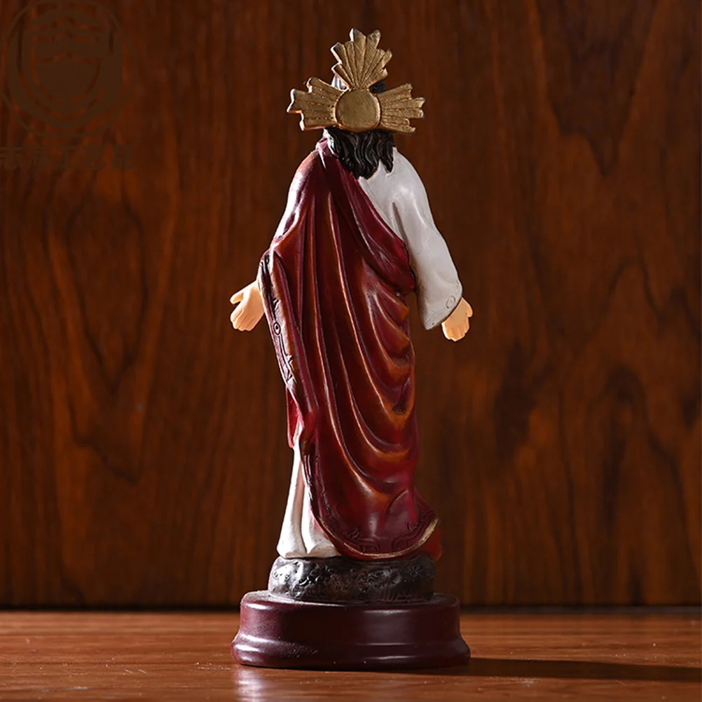 The Gift Desktop Jesus Adornment God Statue Resin Craft Figurine Sculpture Church Decoration
The Gift Desktop Jesus Adornment God Statue Resin Craft Figurine Sculpture Church Decoration