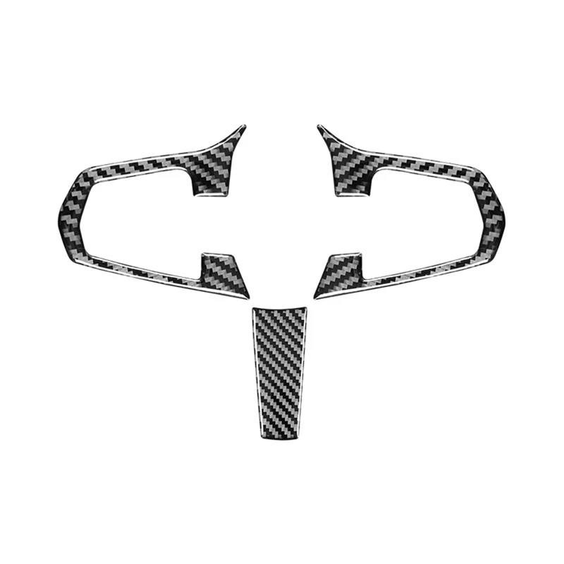 Carbon Fiber Steering Wheel Frame Cover Trim Interior Accessories for BMW 5 Series G30 2018-2021
Carbon Fiber Steering Wheel Frame Cover Trim Interior Accessories for BMW 5 Series G30 2018-2021