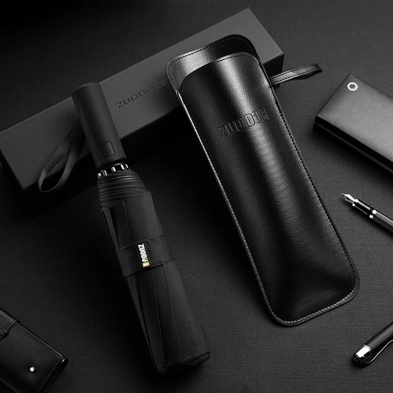 Germany Full Automatic Umbrella Black Big Business Three Folding Umbrella Outdoor Sun Protection Windproof Reinforced Umbrellas
Germany Full Automatic Umbrella Black Big Business Three Folding Umbrella Outdoor Sun Protection Windproof Reinforced Umbrellas