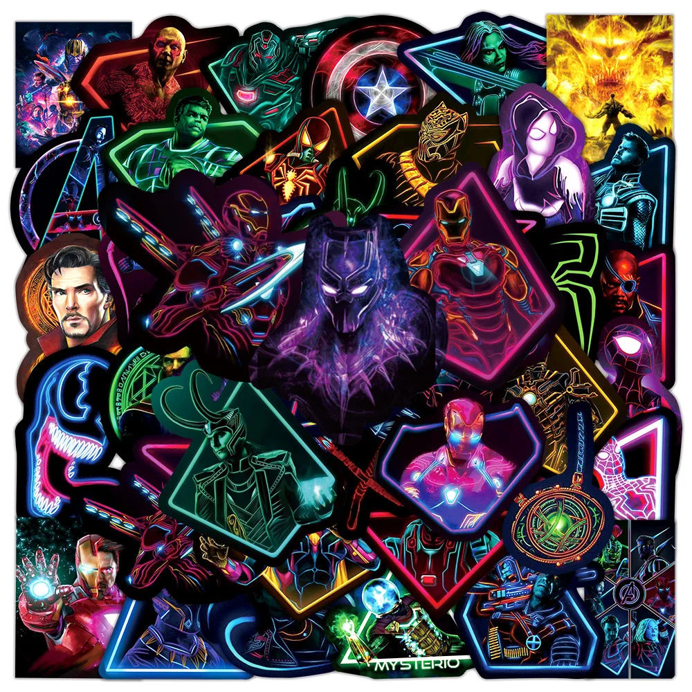10/30/50/100pcs Disney Marvel Noen Superhero Stickers Anime Decals DIY Laptop Phone Tablet Motorcycle Graffiti Sticker for Kids
10/30/50/100pcs Disney Marvel Noen Superhero Stickers Anime Decals DIY Laptop Phone Tablet Motorcycle Graffiti Sticker for Kids