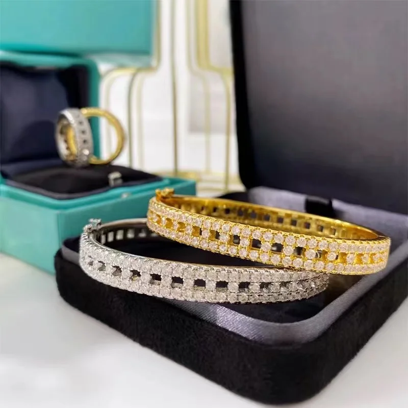 925 sterling silver geometric zircon bracelet & bracelet for women white crystal cuff bracelet wedding party jewelry
925 sterling silver geometric zircon bracelet & bracelet for women white crystal cuff bracelet wedding party jewelry