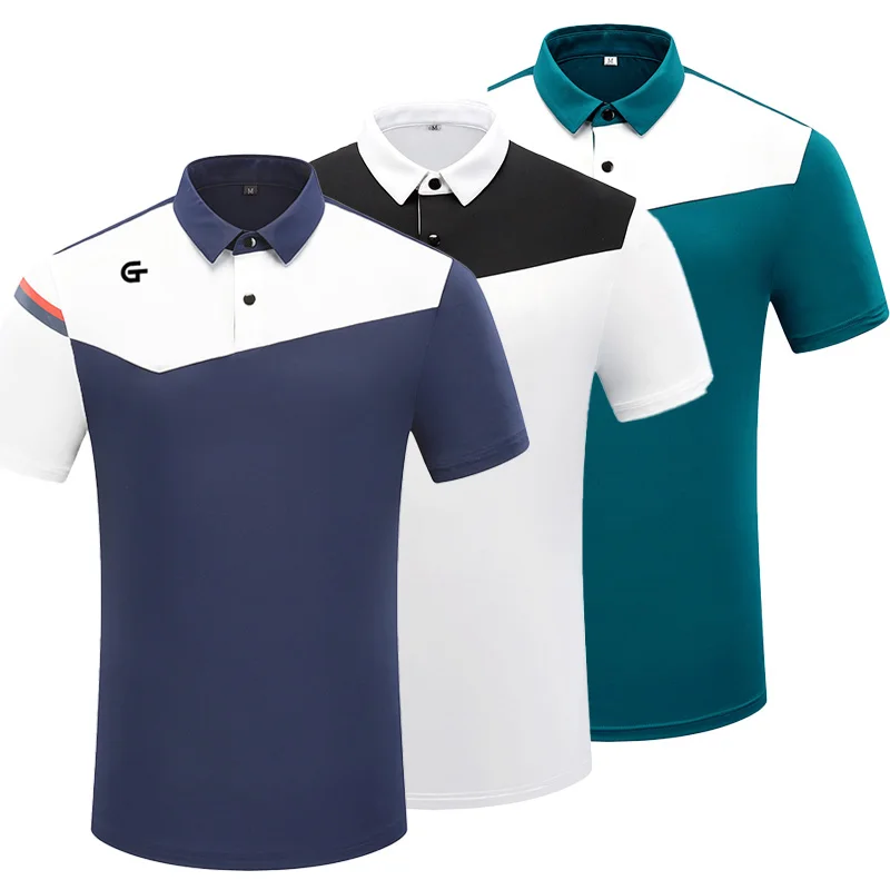 Golfist Men Short-sleeved Golf T-shirts Summer Male Sports Tops Patchwork Quick-dry Golf Clothing Anti-sweat Breathable T-shirts
Golfist Men Short-sleeved Golf T-shirts Summer Male Sports Tops Patchwork Quick-dry Golf Clothing Anti-sweat Breathable T-shirts
