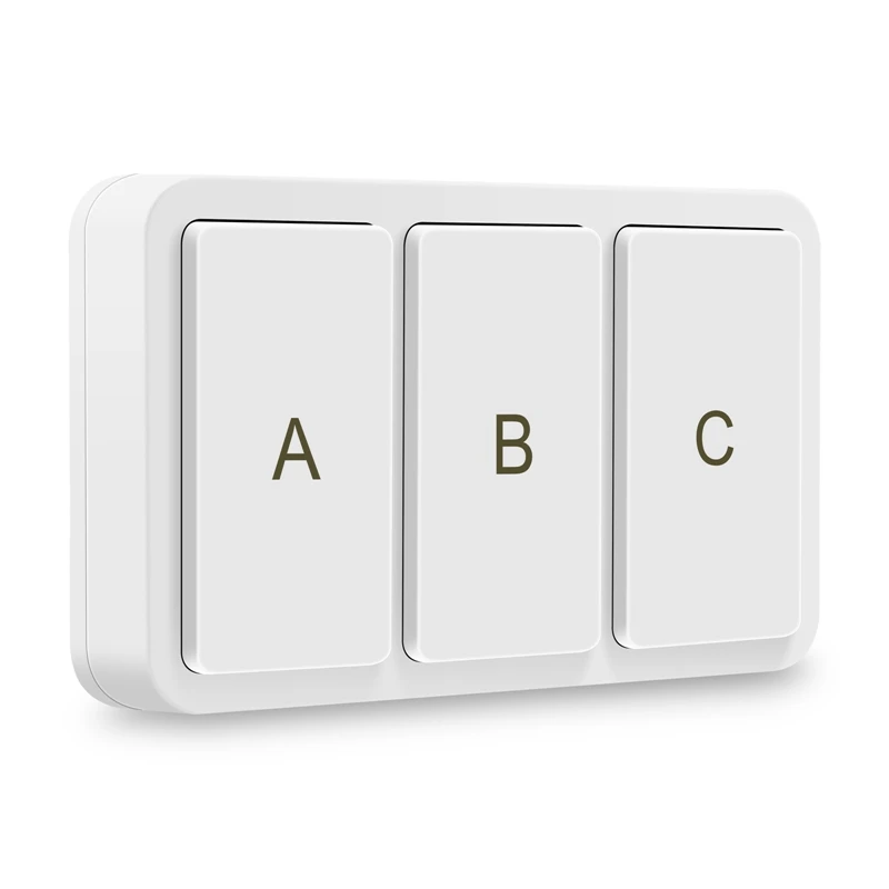 Tuya Zigbee Wireless Smart Scene Switch 1 2 3 Gang Remote Controller Sticker Switches Compatible For Zigbee
Tuya Zigbee Wireless Smart Scene Switch 1 2 3 Gang Remote Controller Sticker Switches Compatible For Zigbee