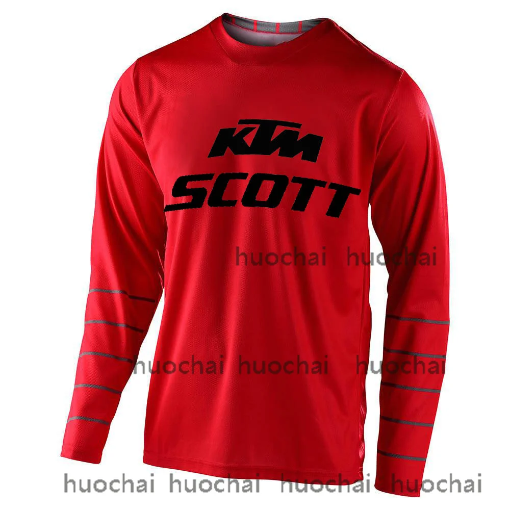 Scott ktm jersey DH motocross downhill suit MTB BMX mountain bike jersey cross-country breathable quick-drying sweatshirt
Scott ktm jersey DH motocross downhill suit MTB BMX mountain bike jersey cross-country breathable quick-drying sweatshirt