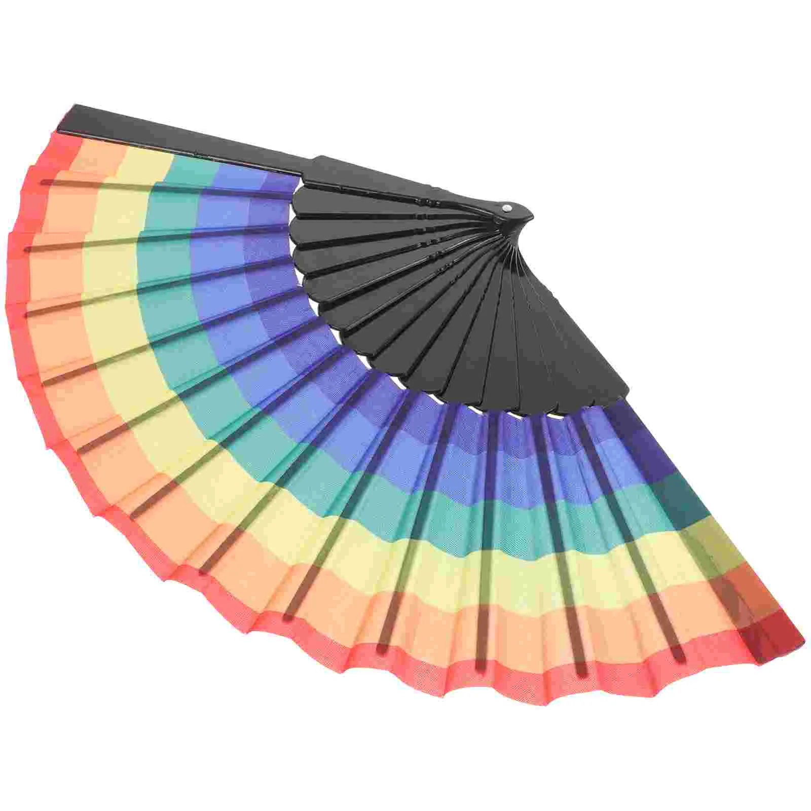 Folding Fans Handheld Rainbow Dance Rave Vintage Photo Prop Cloth Exquisite Dancing Performance Student
Folding Fans Handheld Rainbow Dance Rave Vintage Photo Prop Cloth Exquisite Dancing Performance Student