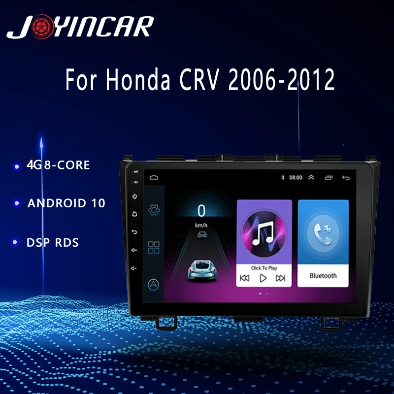 4G DSP Carplay 2din Android 11,0 автомобильное радио, мультимедийные плееры, навигация GPS для Honda CR-V 3 RE CRV 2006-2012, головное устройство
4G DSP Carplay 2din Android 11,0 автомобильное радио, мультимедийные плееры, навигация GPS для Honda CR-V 3 RE CRV 2006-2012, головное устройство