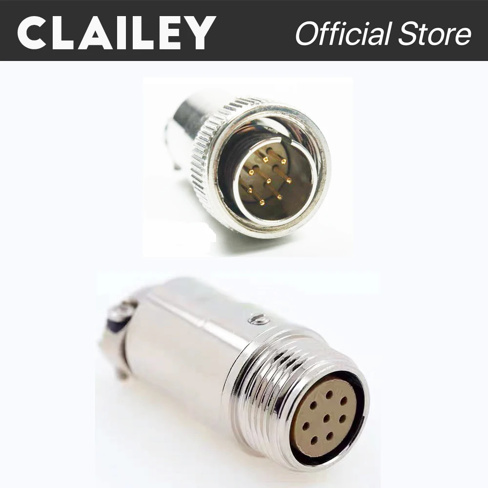 8 Pin Female and Male Connectors For Making Romote Controller Extension Cable For CANON or FUJINON Broadcast ENG Lens
8 Pin Female and Male Connectors For Making Romote Controller Extension Cable For CANON or FUJINON Broadcast ENG Lens