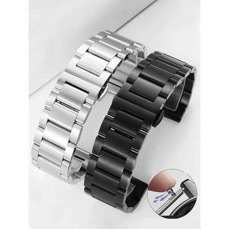 Fine Steel Watchband Suitable For AX7105 AX1331 AX1326 / 2513 Quick Release Design Watch Chain Man's 18 20 22 24mm
Fine Steel Watchband Suitable For AX7105 AX1331 AX1326 / 2513 Quick Release Design Watch Chain Man's 18 20 22 24mm