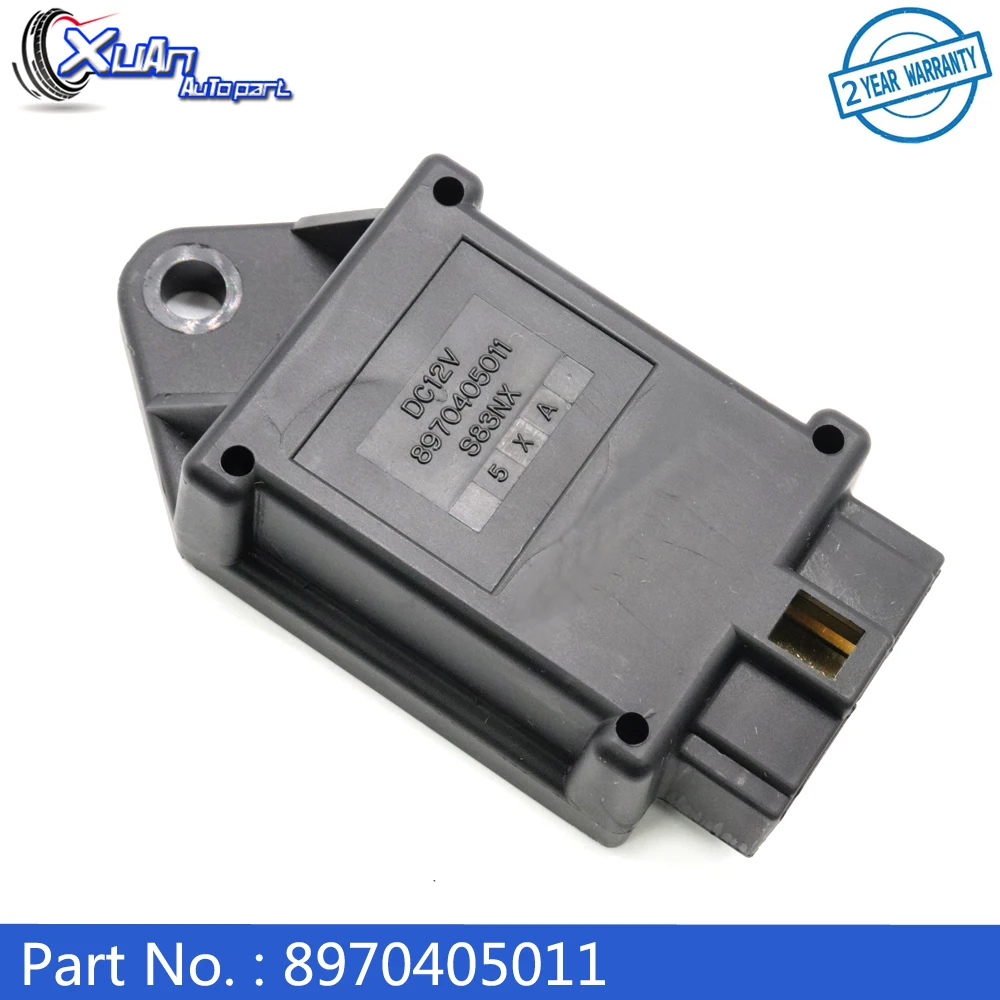 XUAN 8970405010 8970405011 Time Relay New for ISUZU C240 Engine for Excavator EX35U EX27U EX50U
XUAN 8970405010 8970405011 Time Relay New for ISUZU C240 Engine for Excavator EX35U EX27U EX50U