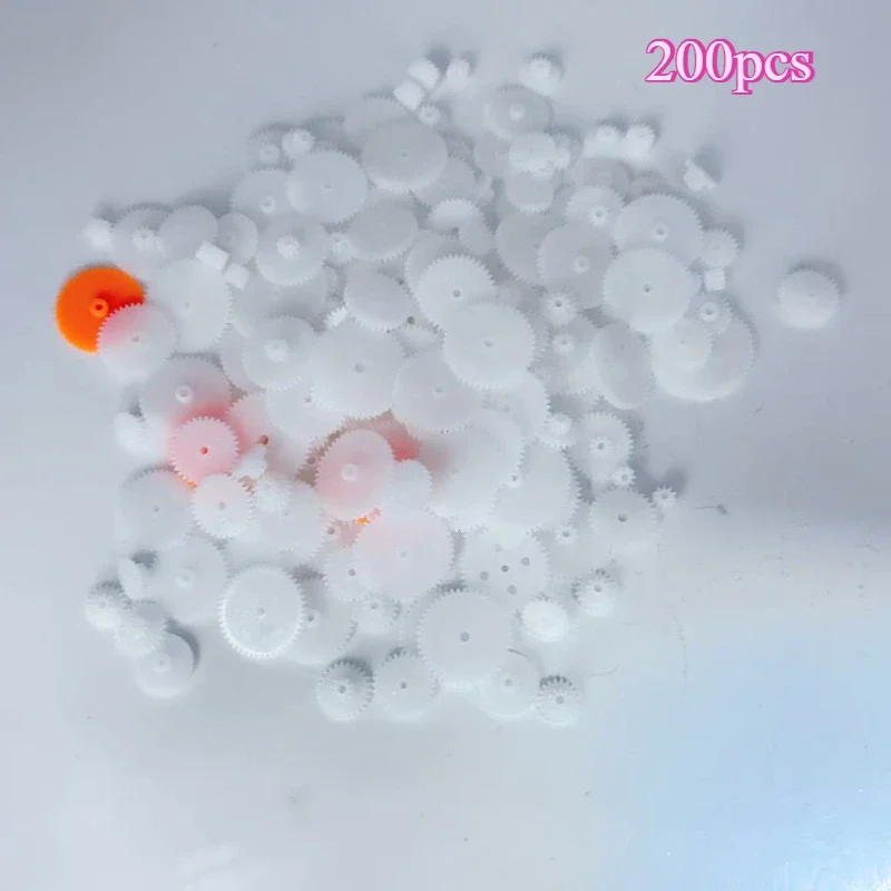 200 шт. смешанная пластиковая сумка для шестерни, мотор-передача, 0,5 формы, сделай сам, игрушки ручной работы, аксессуары, мотор engranajes de plástico 
200 шт. смешанная пластиковая сумка для шестерни, мотор-передача, 0,5 формы, сделай сам, игрушки ручной работы, аксессуары, мотор engranajes de plástico