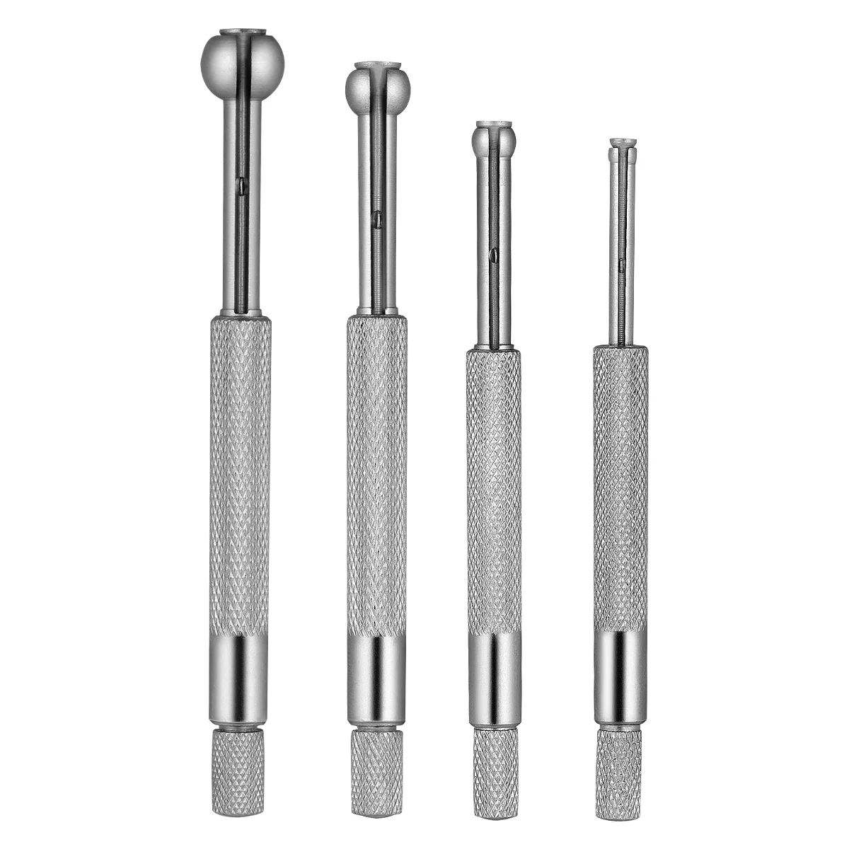 UKCOCO 4 Pcs Full-Ball Small Bore Hole Precision Gage Gauge Set Telescoping Full Round Spherical Shaped Hardened Bore Gauge 3
UKCOCO 4 Pcs Full-Ball Small Bore Hole Precision Gage Gauge Set Telescoping Full Round Spherical Shaped Hardened Bore Gauge 3