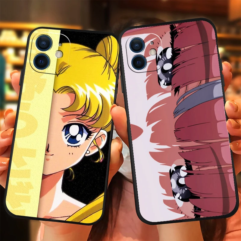 Sailor Moon Cute Phone Cases For iPhone 11 12 13 Pro MAX 6 6S 7 8 Plus XS 12 13 Mini X XR SE 2020 New Silicone Back Cover Fanda
Sailor Moon Cute Phone Cases For iPhone 11 12 13 Pro MAX 6 6S 7 8 Plus XS 12 13 Mini X XR SE 2020 New Silicone Back Cover Fanda