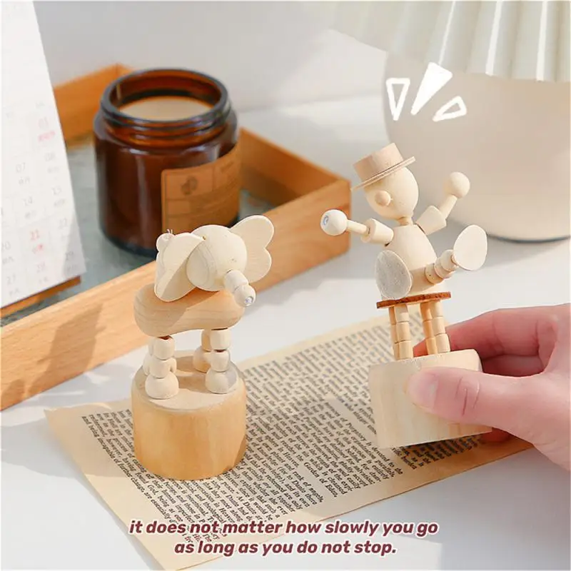 1Pc Wooden Animal Ornaments Mini Cartoon Desktop Movable Puppet Home Decoration Crafts Toy Gifts Home Book Shelf Fun Decor
1Pc Wooden Animal Ornaments Mini Cartoon Desktop Movable Puppet Home Decoration Crafts Toy Gifts Home Book Shelf Fun Decor