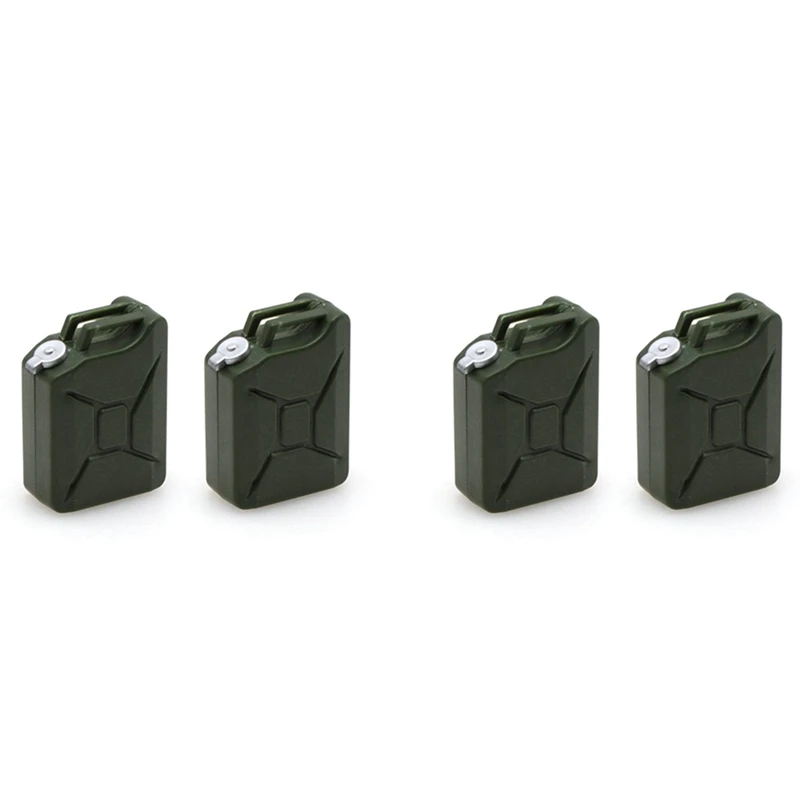 4Pcs Mini Simulation Fuel Tank Decoration Tools For 1/8 1/10 RC Crawler Car Axial SCX10 Traxxas TRX4 RC4WD D90,Green-Drop Ship
4Pcs Mini Simulation Fuel Tank Decoration Tools For 1/8 1/10 RC Crawler Car Axial SCX10 Traxxas TRX4 RC4WD D90,Green-Drop Ship