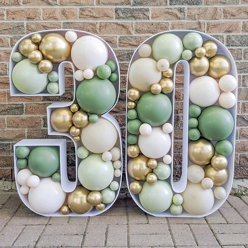 73cm Large Number Mosaic Balloon Frame DIY Number 0-9 Balloon Filling Box kids Adult Birthday Party Anniversary Wedding Backdrop
73cm Large Number Mosaic Balloon Frame DIY Number 0-9 Balloon Filling Box kids Adult Birthday Party Anniversary Wedding Backdrop
