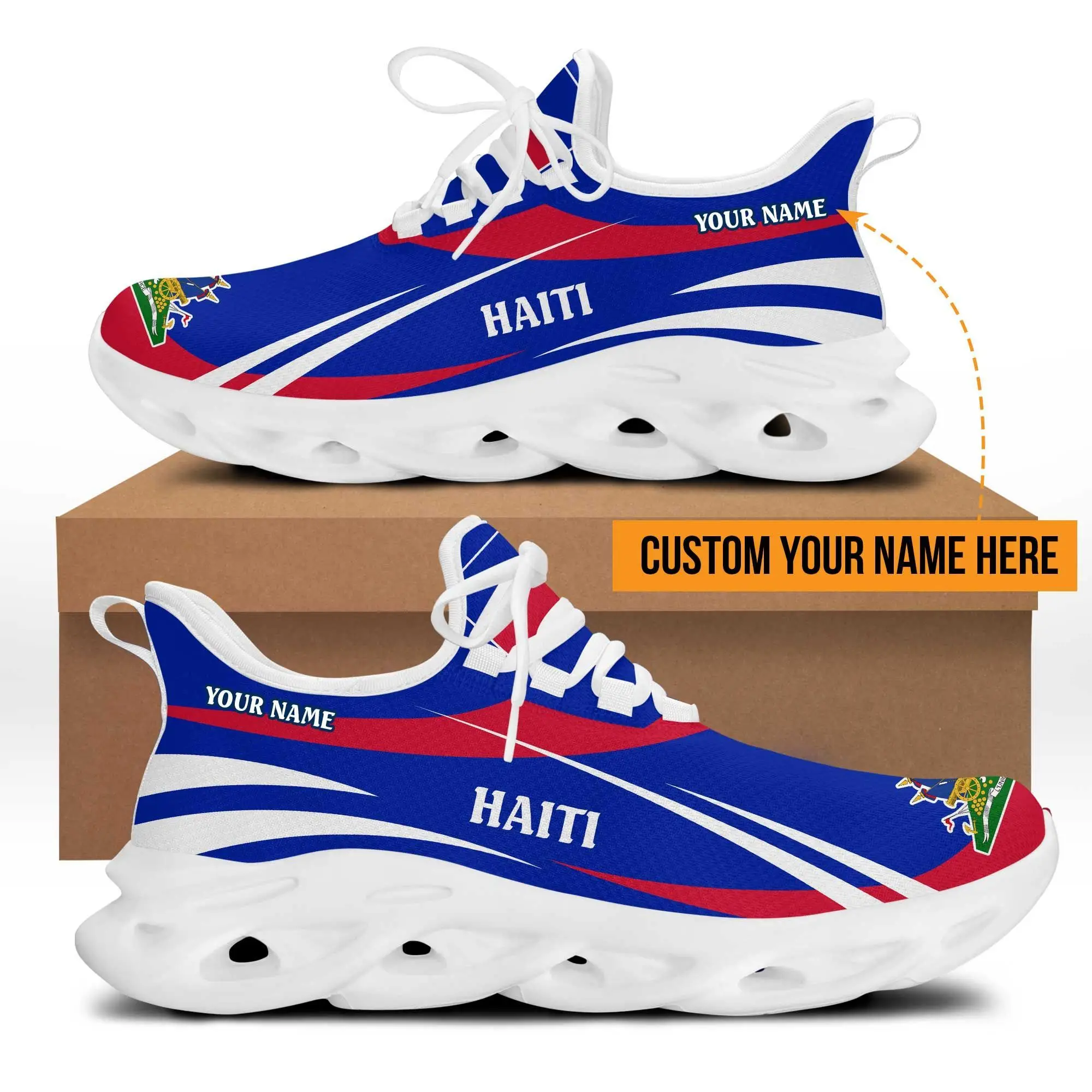 INSTANTARTS Haiti Flag Flag Personalized Name Casual Sneakers for Ladies Women Comfort Lace up Flat Shoes Lightweight Zapatillas
INSTANTARTS Haiti Flag Flag Personalized Name Casual Sneakers for Ladies Women Comfort Lace up Flat Shoes Lightweight Zapatillas