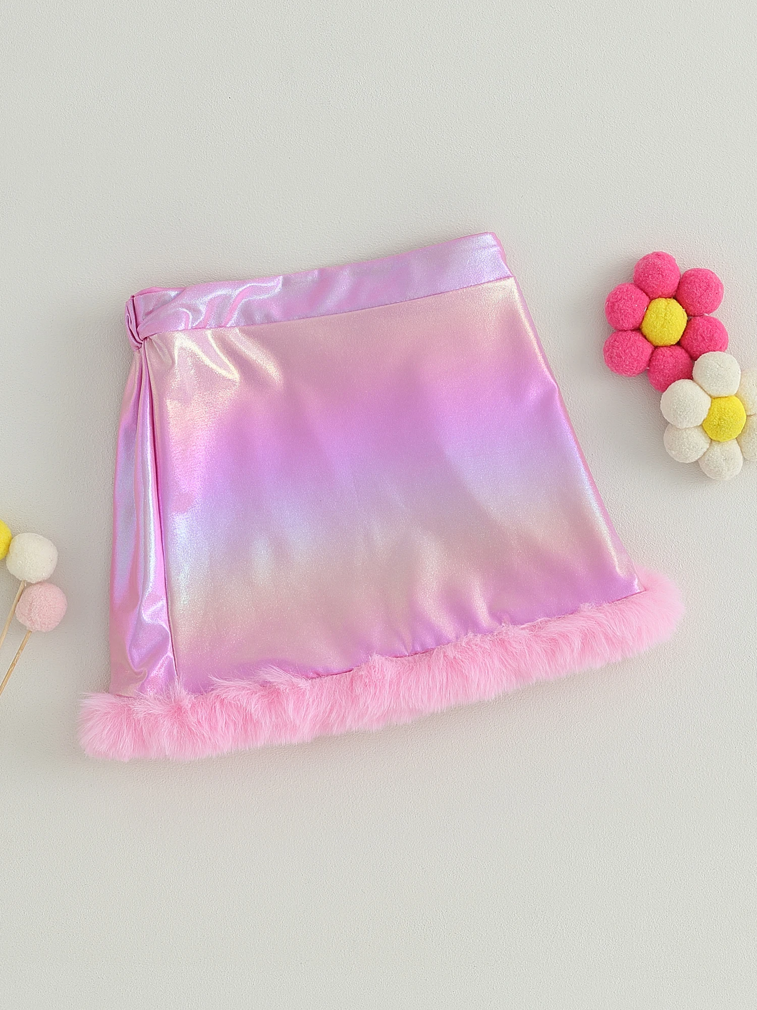 Girls Pink Faux Leather Frayed Hem A-line Skirt with Elastic Waistband - Stylish Mini Skirt for Western Cowgirl Streetwear
Girls Pink Faux Leather Frayed Hem A-line Skirt with Elastic Waistband - Stylish Mini Skirt for Western Cowgirl Streetwear