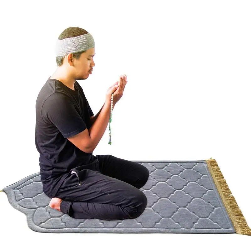 Flannel Prayer Mat Nonslip Ramadan Thick Printing Carpet Portable Worship Kneel Embossing Floor Prayer Rug With Tassel 4r Muslim
Flannel Prayer Mat Nonslip Ramadan Thick Printing Carpet Portable Worship Kneel Embossing Floor Prayer Rug With Tassel 4r Muslim