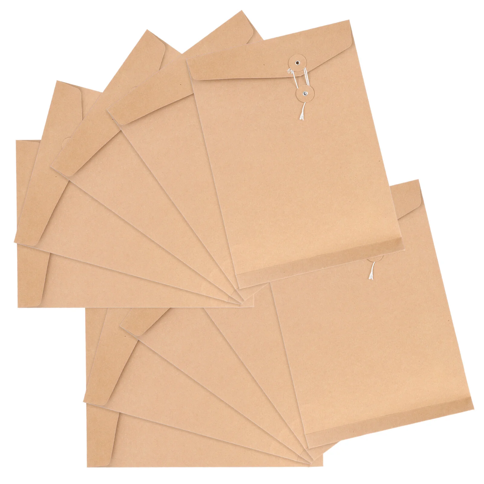 10 Pcs Kraft Paper Portfolio Document Pouch File Envelope String Tie Envelopes Plastic Garment Bag Office Supplies Closure
10 Pcs Kraft Paper Portfolio Document Pouch File Envelope String Tie Envelopes Plastic Garment Bag Office Supplies Closure