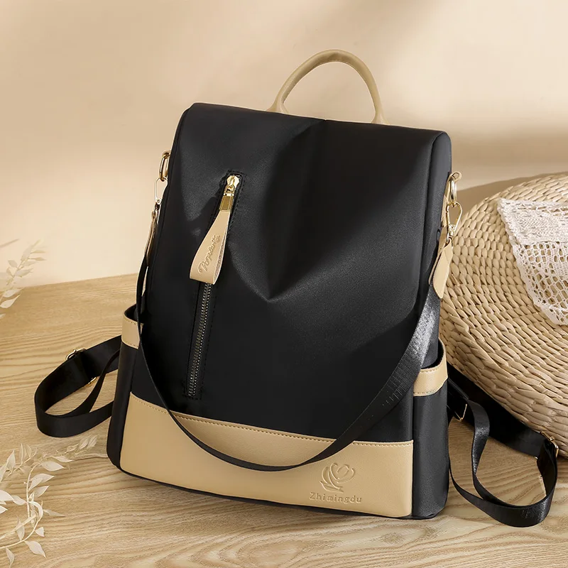 

Anti-theft Backpack Women Waterproof Oxford Cloth Female Travel Bag Backpacks Schoolbag for Teenage Girls Multi-pocket Bookbag