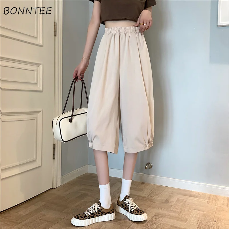 Pants Women Korean Style Student Loose Popular High Waist All-match Vintage Tender Chic Ladies Summer Casual Solid Mujer Bottom
Pants Women Korean Style Student Loose Popular High Waist All-match Vintage Tender Chic Ladies Summer Casual Solid Mujer Bottom