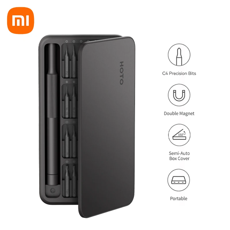 Xiaomi HOTO 28 IN 1 Precision Screwdriver Kit Multi-functional Hand Tools Screw Driver Kit Bits Magnetic Aluminum Box Home DIY
Xiaomi HOTO 28 IN 1 Precision Screwdriver Kit Multi-functional Hand Tools Screw Driver Kit Bits Magnetic Aluminum Box Home DIY