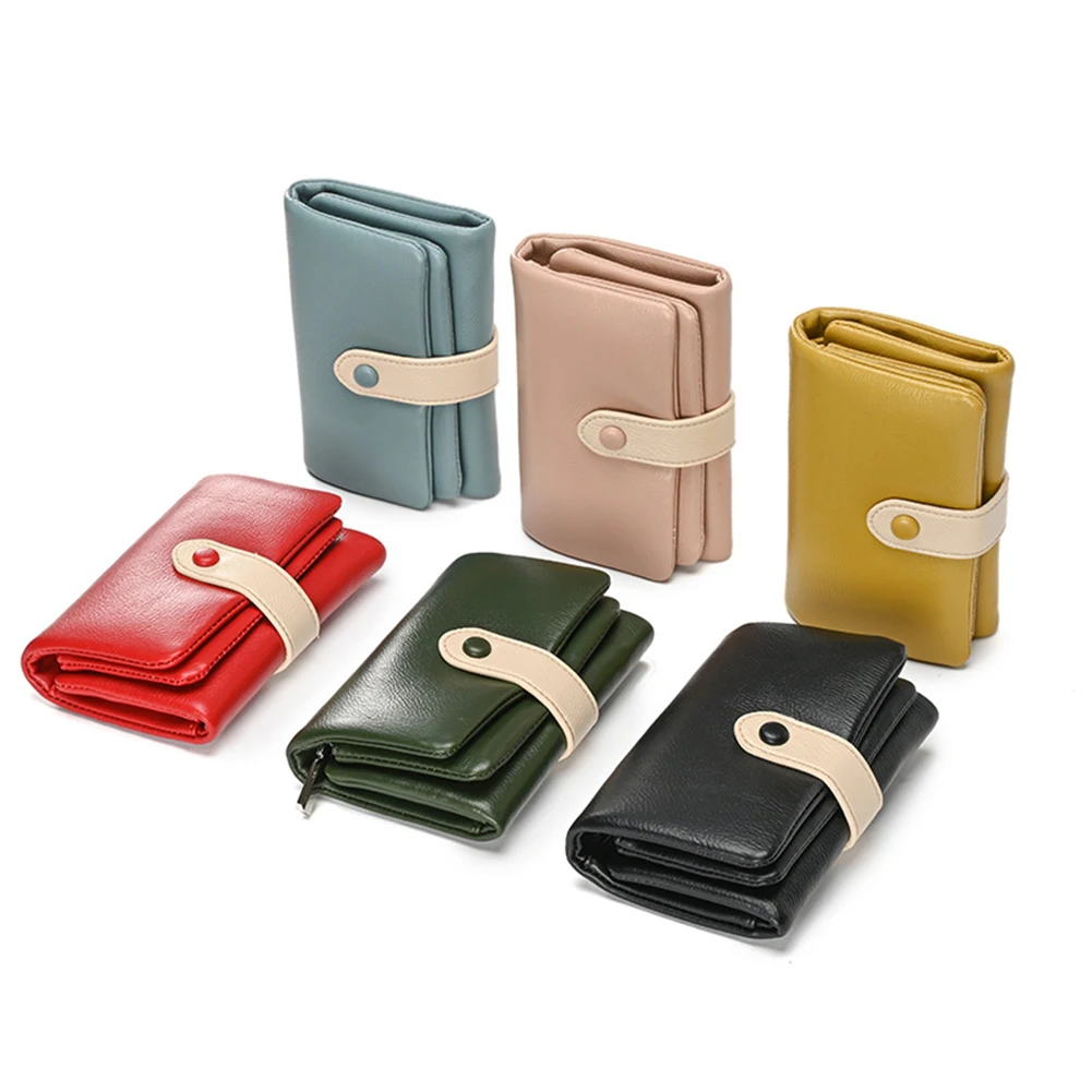 2022 New Women's Short Handheld Wallet Durable and Soft PU Leather Women's Purse Female Card Holder
2022 New Women's Short Handheld Wallet Durable and Soft PU Leather Women's Purse Female Card Holder