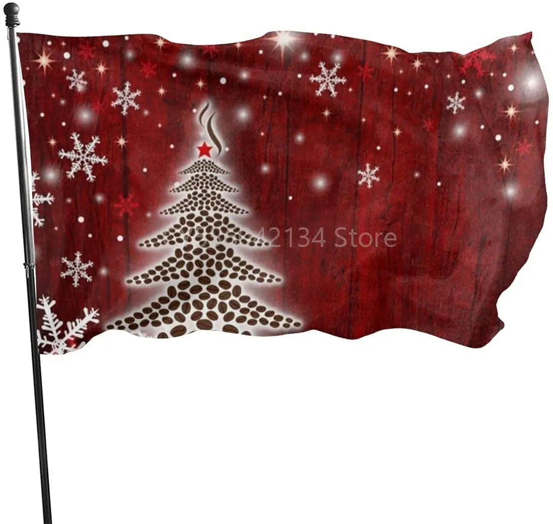 Christmas Tree Snowflake Flag, 3x5ft Polyester Banner with Grommets, Garden Yard House Flags Indoor Or Outdoor Decoration
Christmas Tree Snowflake Flag, 3x5ft Polyester Banner with Grommets, Garden Yard House Flags Indoor Or Outdoor Decoration
