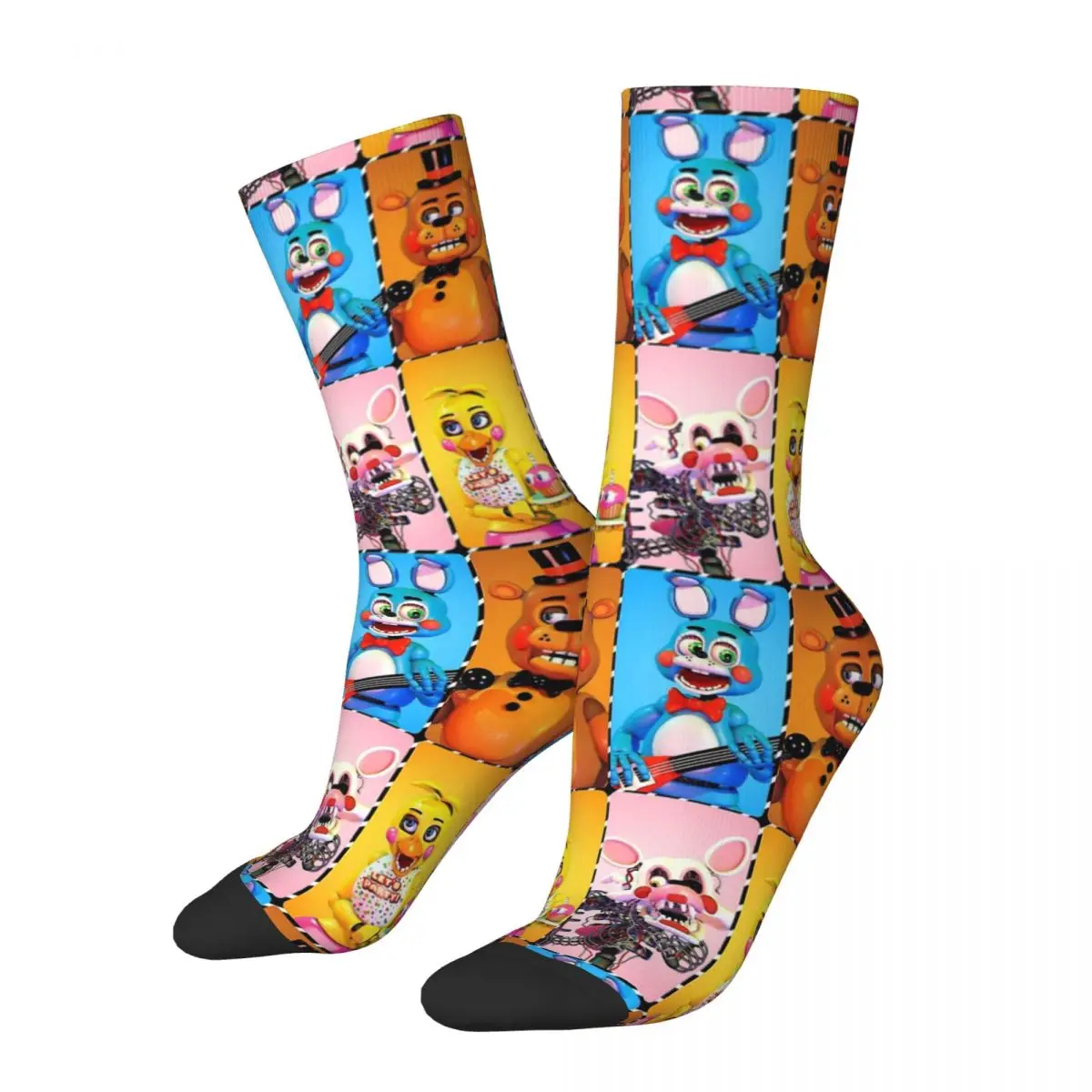 Носки FNAF Game для мужчин и женщин, велосипедные чулки с защитой от нарушения безопасности, подарок, новинка для весны, лета, осени и зимы
Носки FNAF Game для мужчин и женщин, велосипедные чулки с защитой от нарушения безопасности, подарок, новинка для весны, лета, осени и зимы