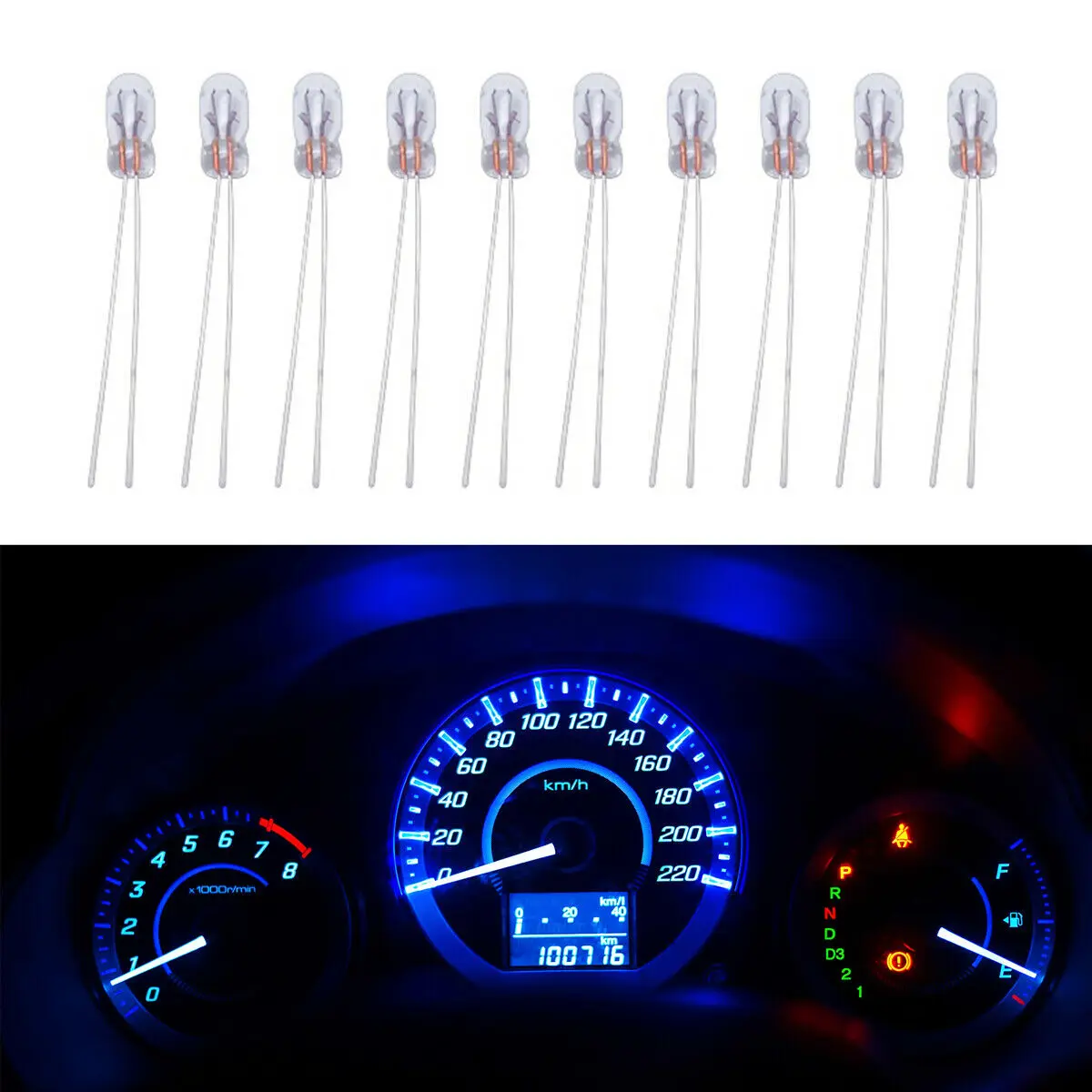 20pcs Miniature 3mm 12V Lamp Light Bulb Edison Incandescent Filament T3 Halogen Bulb For Car Dashboard Lights Indicator
20pcs Miniature 3mm 12V Lamp Light Bulb Edison Incandescent Filament T3 Halogen Bulb For Car Dashboard Lights Indicator