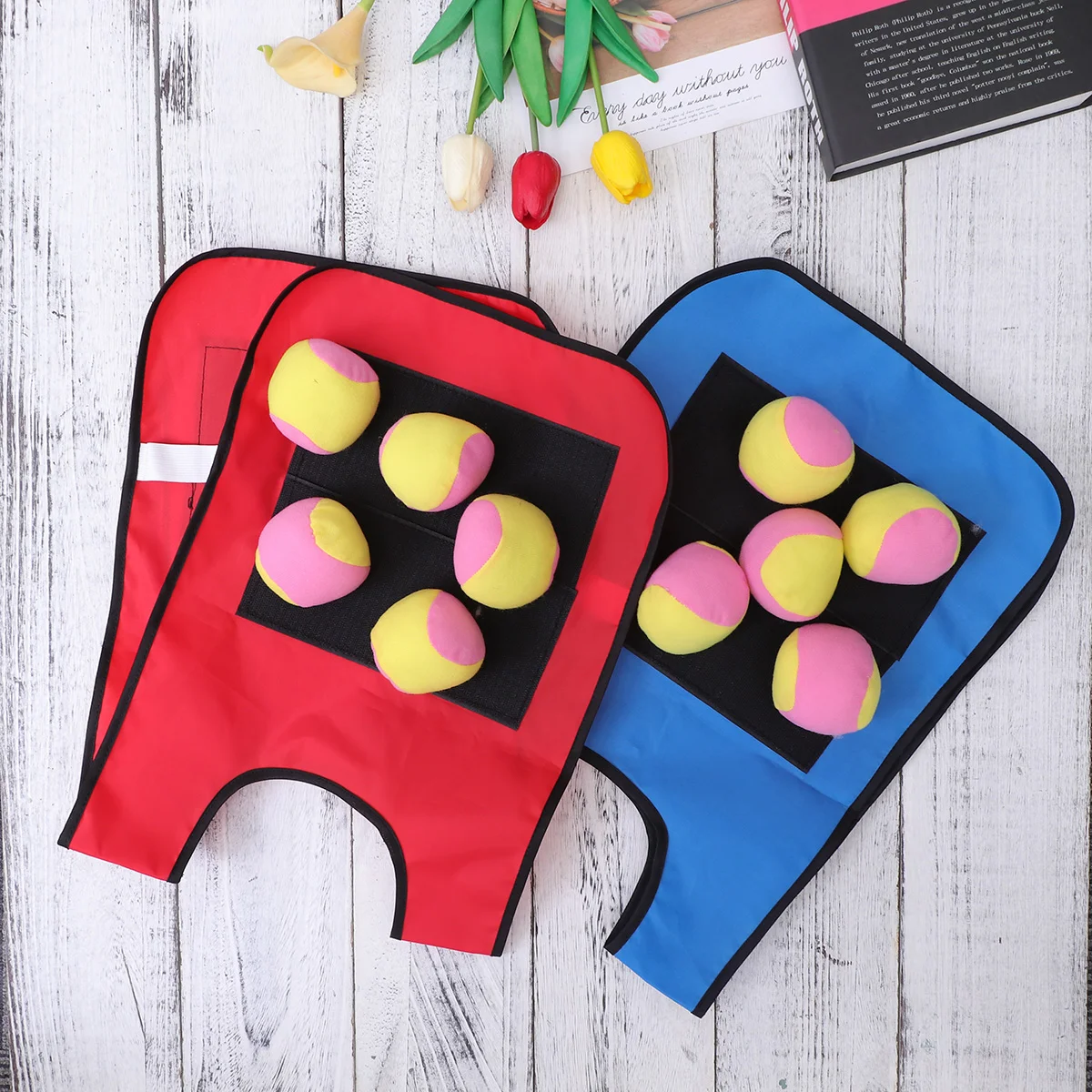 Dodgeball Game Vests Dodgeball Sticky Vest with Dodgeball Balls Catch Toss Game Sticky Vest for Kids Outdoor Games children
Dodgeball Game Vests Dodgeball Sticky Vest with Dodgeball Balls Catch Toss Game Sticky Vest for Kids Outdoor Games children