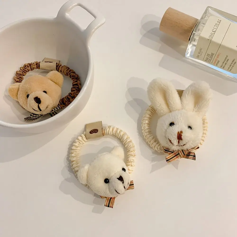 Korean Autumn and Winter Cute Cartoon Plush Hair ring Bownot Bear Rabbit Hair Rope Female Ponytail Holder Hair Rope Headwear
Korean Autumn and Winter Cute Cartoon Plush Hair ring Bownot Bear Rabbit Hair Rope Female Ponytail Holder Hair Rope Headwear