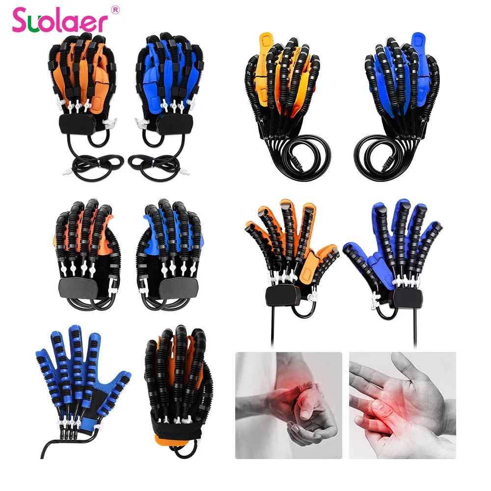 

Умные физиотерапевтические перчатки для реабилитации рук, массажные перчатки с эффектом гемплегии, перчатки для восстановления рук, тренажер для пальцев