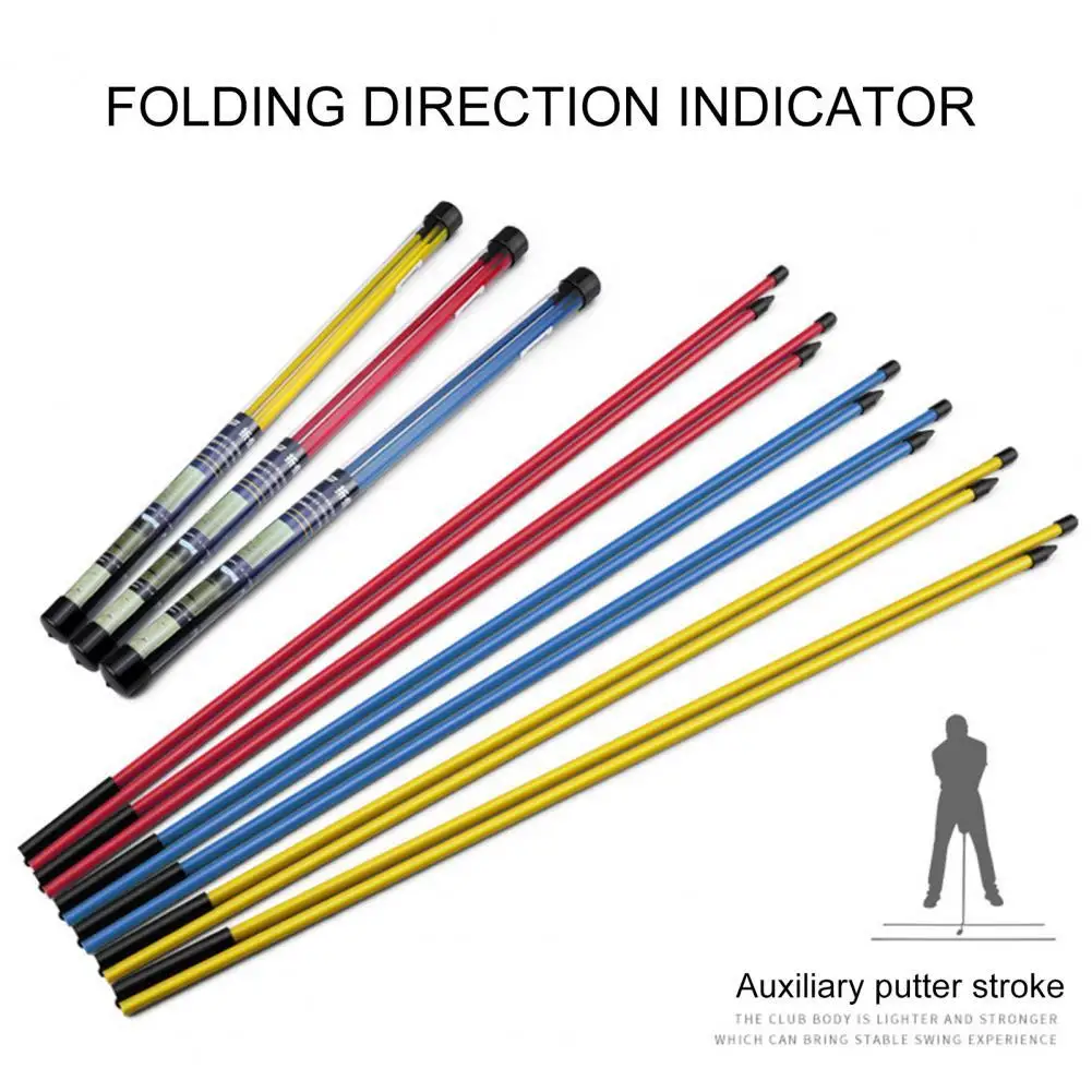2Pcs Golf Alignment Sticks Improve Accuracy Ergonomic Design Golf Parts Training Tool Foldable Golf Direction Stick for Training
2Pcs Golf Alignment Sticks Improve Accuracy Ergonomic Design Golf Parts Training Tool Foldable Golf Direction Stick for Training