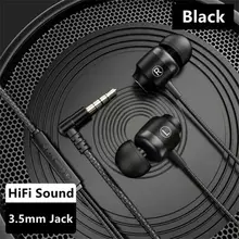 3.5mm Type-C Wired Headphones Wired Built-in Call Control Clear Audio In-Ear Earphones Compatible For Most 3.5mm Plug Devices