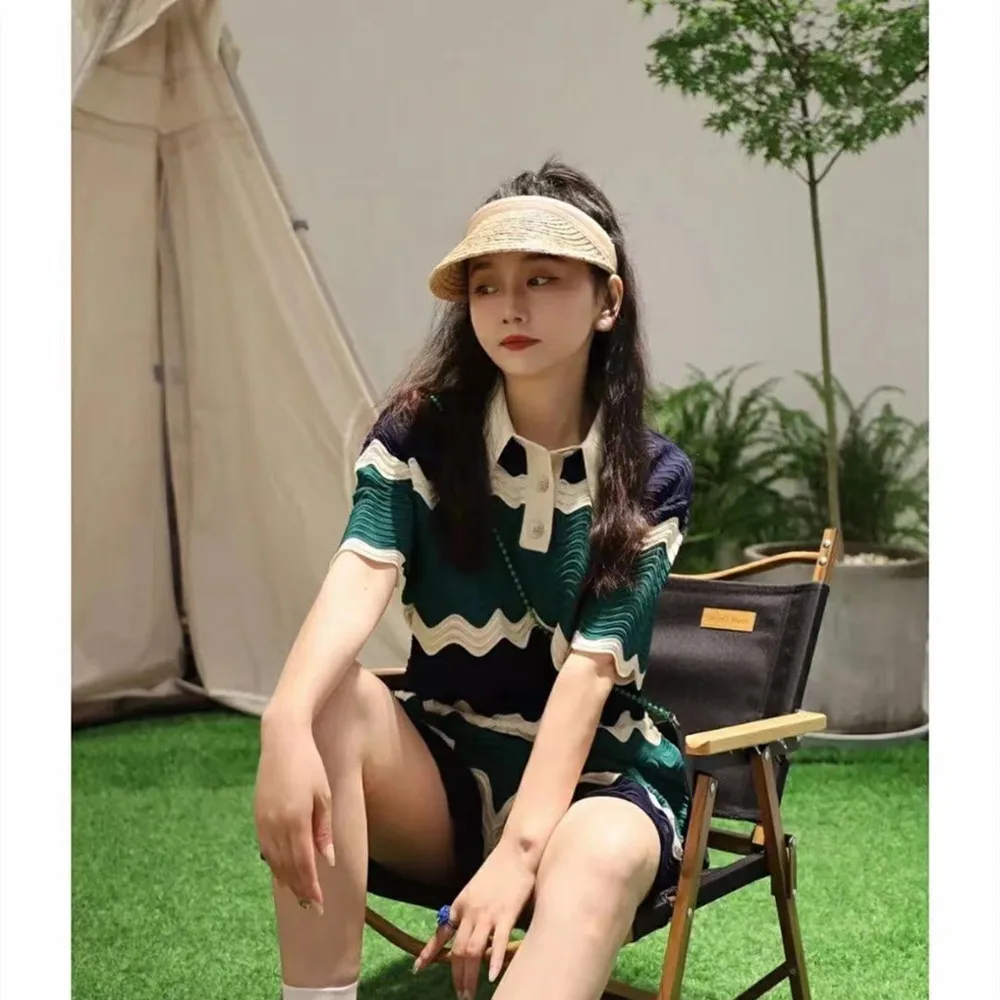 High-end women's clothing 2022 early autumn new British style knitted lapel Korean style suit skirt, fashionable two-piece suit
High-end women's clothing 2022 early autumn new British style knitted lapel Korean style suit skirt, fashionable two-piece suit