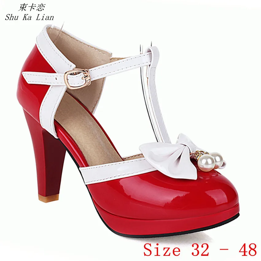 Women High Heel Shoes Platform Pumps Woman High Heels Party Shoes Kitten Heels Small Plus Size 32 33- 40 41 42 43 44 45 46 47 48
Women High Heel Shoes Platform Pumps Woman High Heels Party Shoes Kitten Heels Small Plus Size 32 33- 40 41 42 43 44 45 46 47 48
