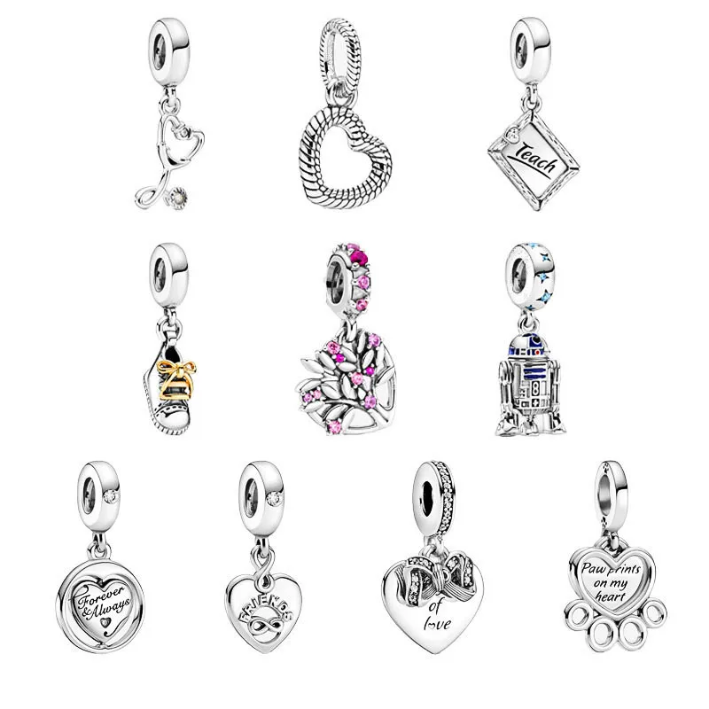 Женские маленькие ботинки и кулон «робот» из серебра 925 пробы с бусинами
Женские маленькие ботинки и кулон «робот» из серебра 925 пробы с бусинами