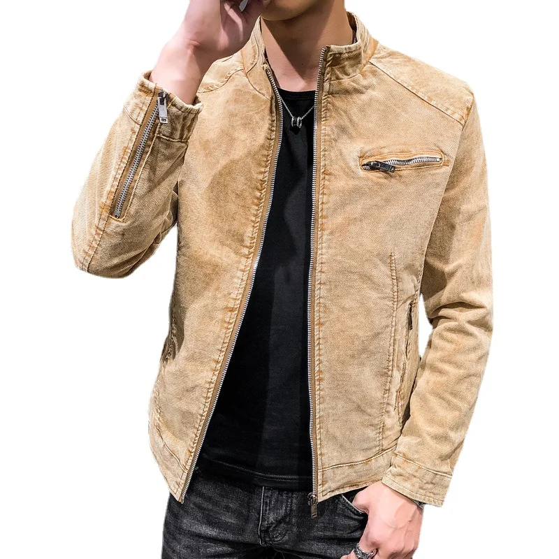 Spring and Autumn New Men's Retro Denim Jacket Youth Casual Jacket Fashion Men Clothing Streetwear Men's Tops Coat
Spring and Autumn New Men's Retro Denim Jacket Youth Casual Jacket Fashion Men Clothing Streetwear Men's Tops Coat