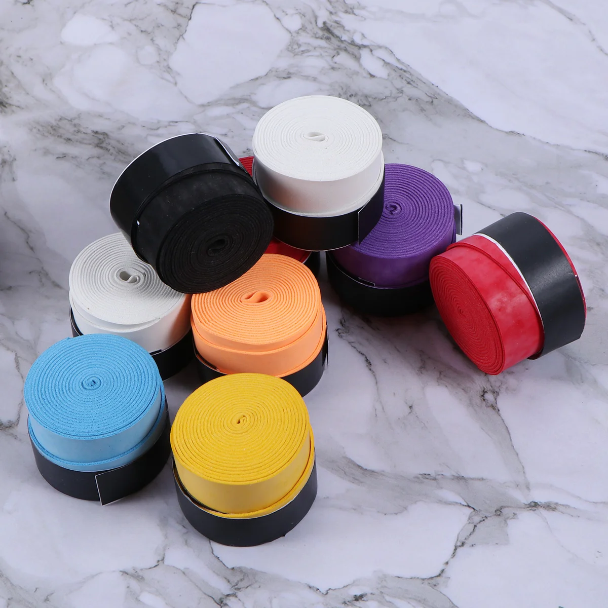 9pcs Racket Grip Anti Super Absorbent Tennis Squash Racket Overgrip Badminton Overgrip(Random Color)
9pcs Racket Grip Anti Super Absorbent Tennis Squash Racket Overgrip Badminton Overgrip(Random Color)