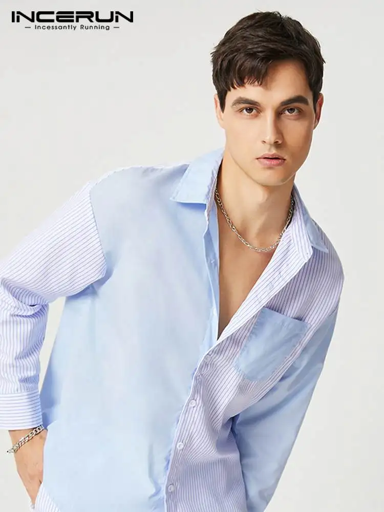 INCERUN 2022 New Men's High Street Fashion Tops Patchwork Lapel Collar Blouse Casual Streetwear Male Pocket Buttons Shirts S-5XL
INCERUN 2022 New Men's High Street Fashion Tops Patchwork Lapel Collar Blouse Casual Streetwear Male Pocket Buttons Shirts S-5XL