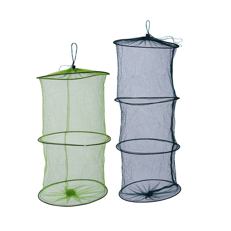 2/3/4 Layer Collapsible Fishing Net Random Color Portable Fishing Shrimp Trap Long Lasting Dense Mesh For Fish Cage Lightweight
2/3/4 Layer Collapsible Fishing Net Random Color Portable Fishing Shrimp Trap Long Lasting Dense Mesh For Fish Cage Lightweight